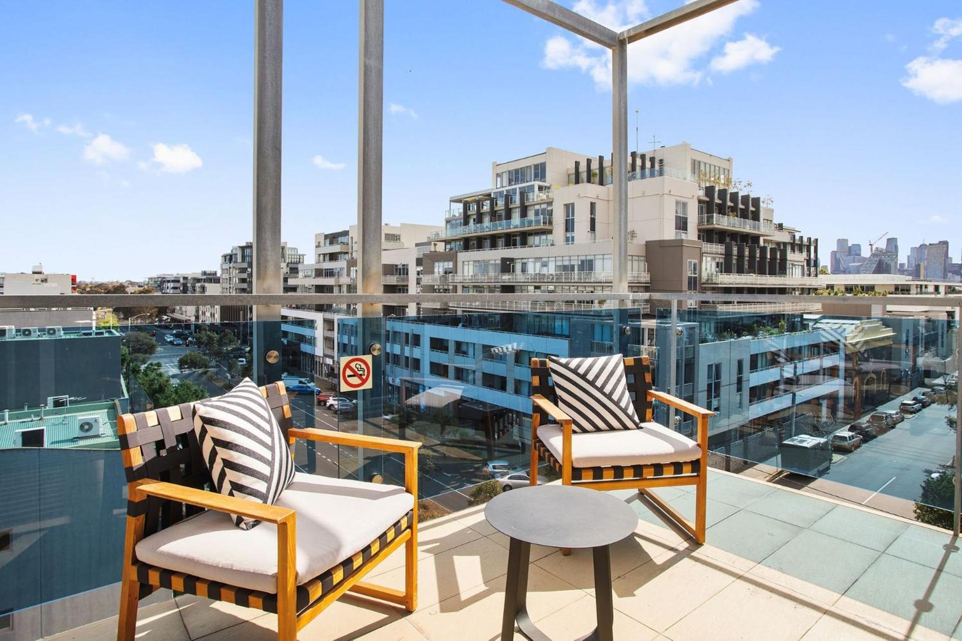 Boutique Stays - Zinc Views 501 メルボルン エクステリア 写真